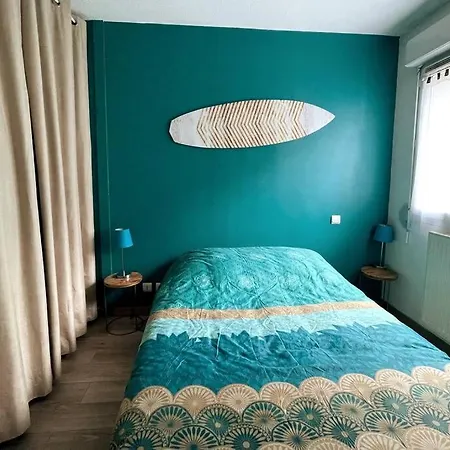 T2 Calme Absolu, Large Terrasse, Garage Velo, 5 Min Ocean Lejlighed